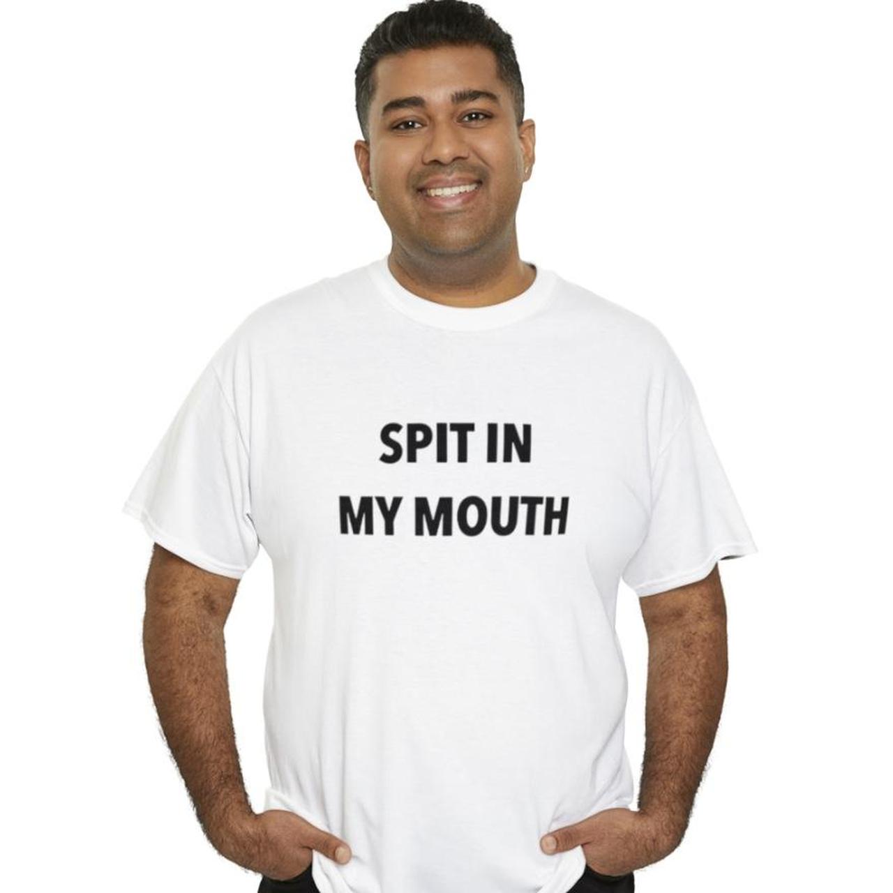 Spit in my mouth t shirt 🧚‍♀️🧚‍♀️ So cute!!🥰 Available in... - Depop