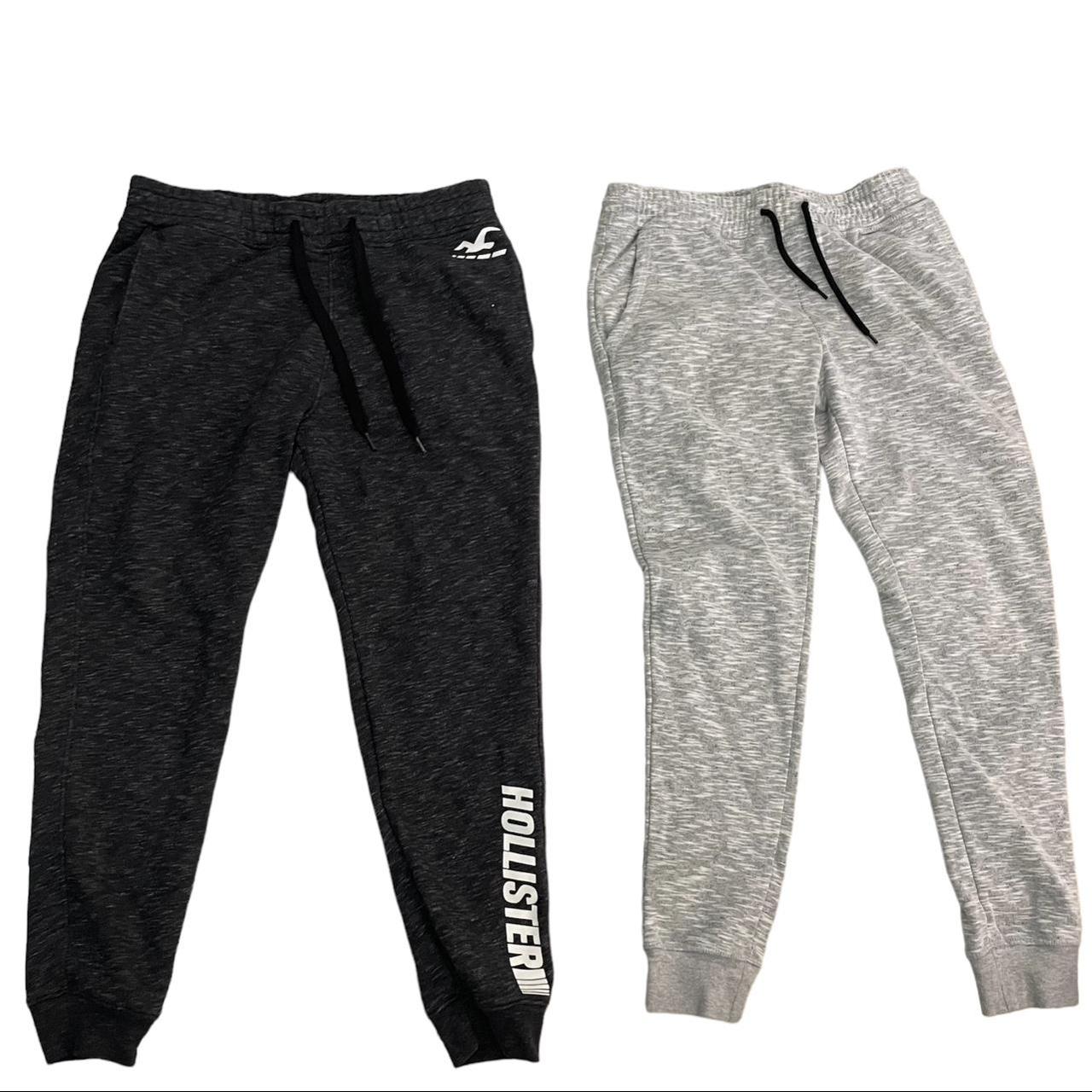 Hollister Co. Men's Grey Joggerstracksuits Depop
