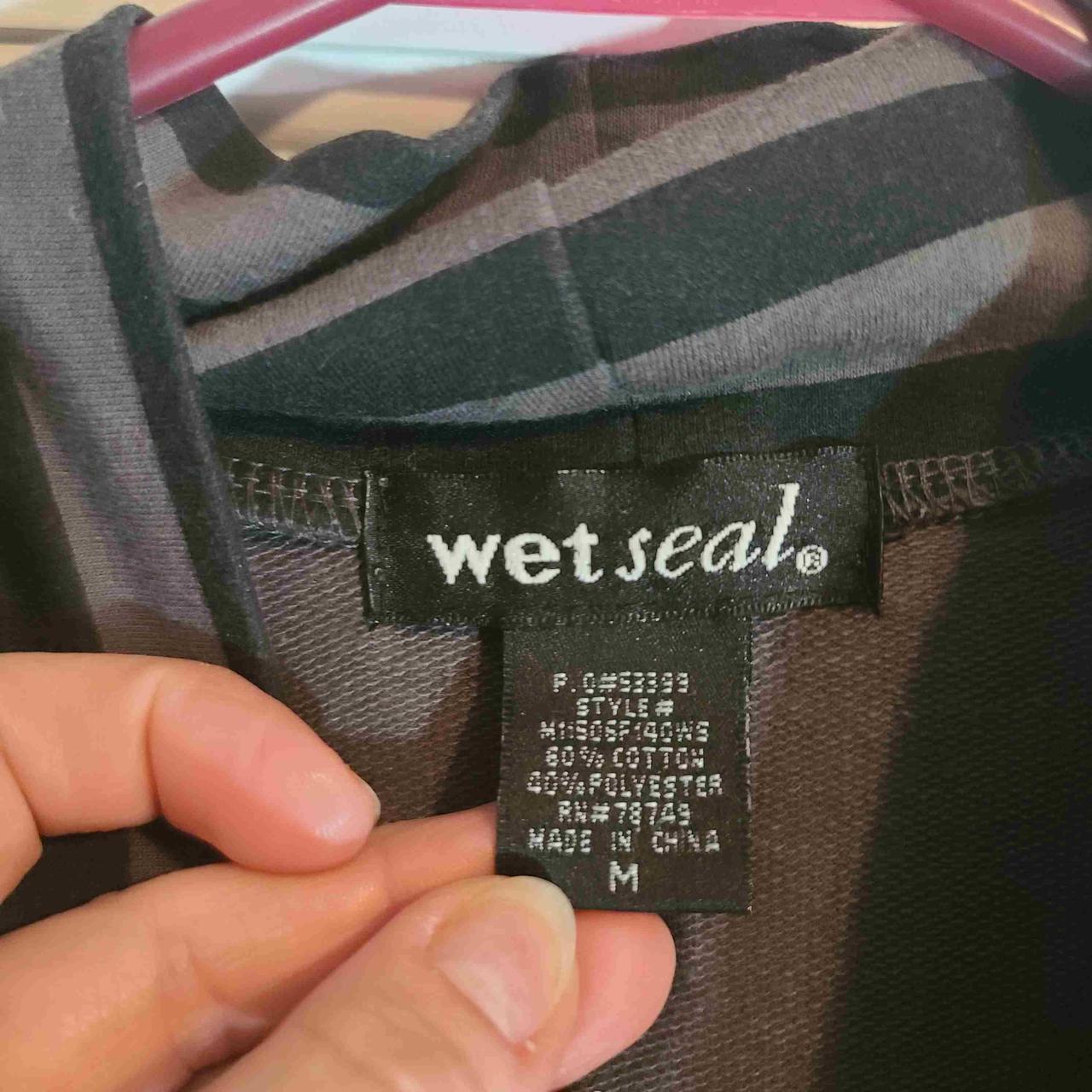 Wet Seal Women's Black and Grey Cardigan (2)