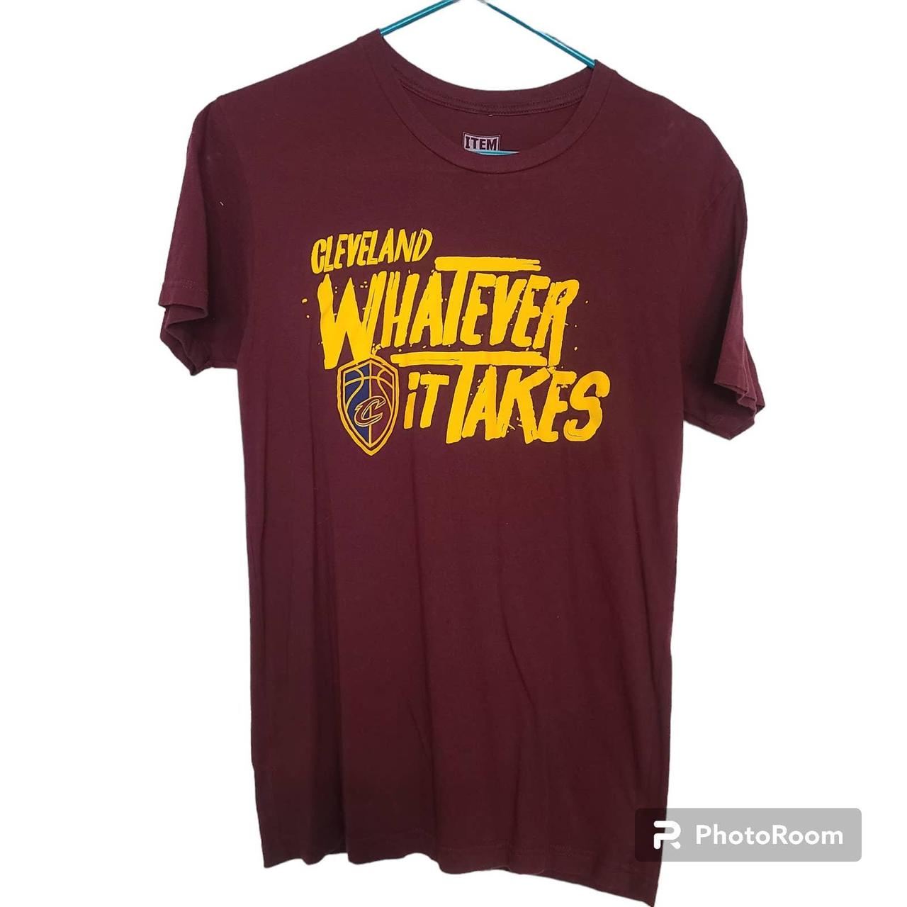 Cavs shirt whatever outlet it takes