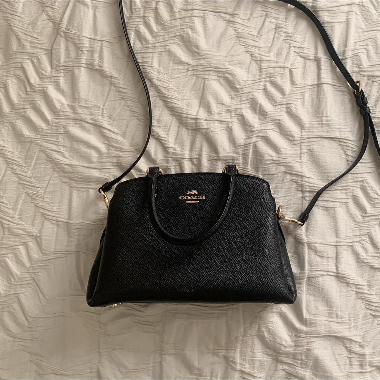 Medium black authentic Coach purse, had it for a... - Depop