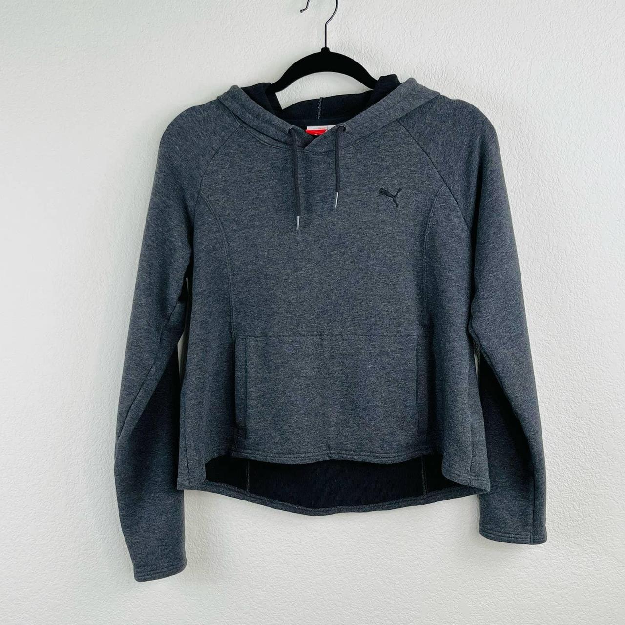 Puma charcoal grey outlet sweatshirt