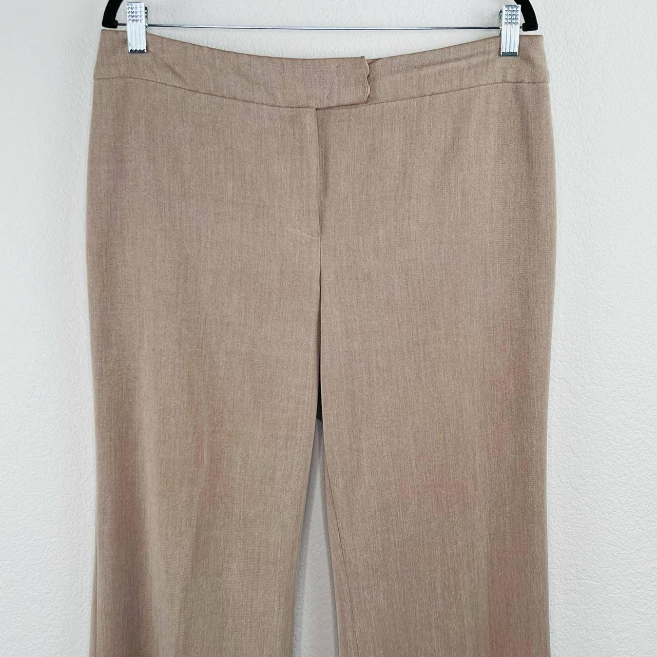 Thalian Women's Dress Pants Midrise, Wide Leg 10, - Depop