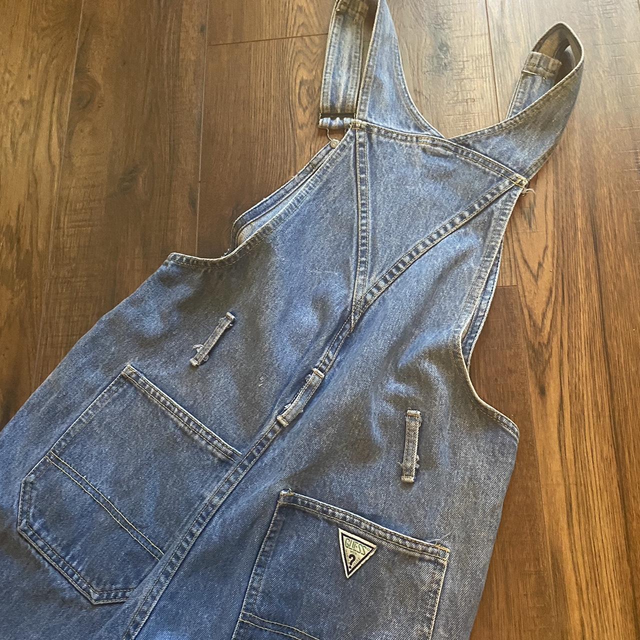Vintage Guess Overalls Denim Do not pay with... Depop