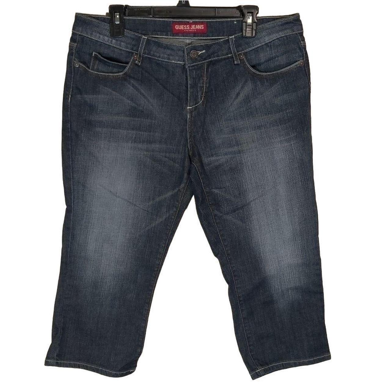 Dark store jean capris