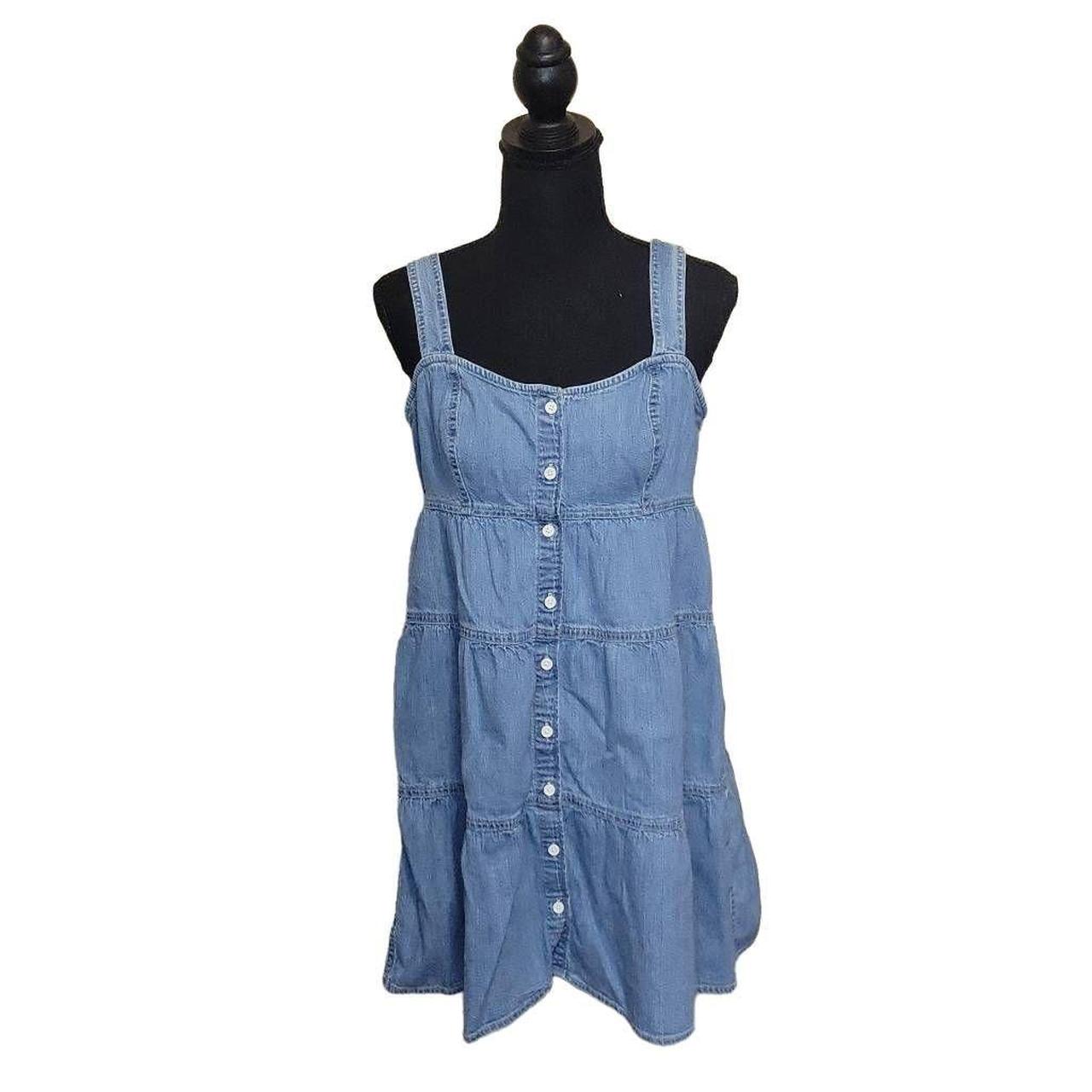 Levi's sleeveless denim outlet dress