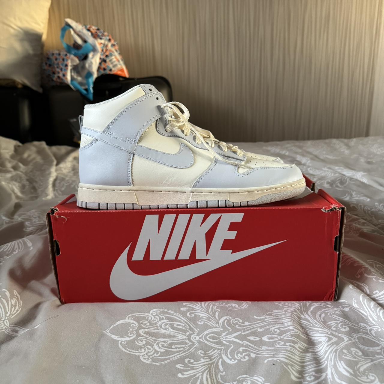 dunk high sail grey