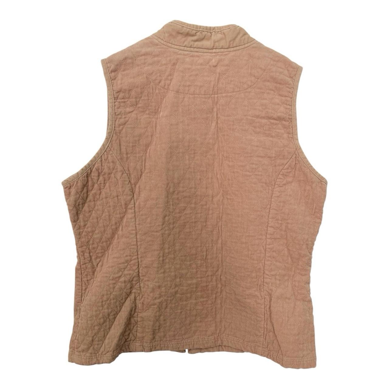 Basic Editions Women's Vest - Brown - XL – Basic … - image 4
