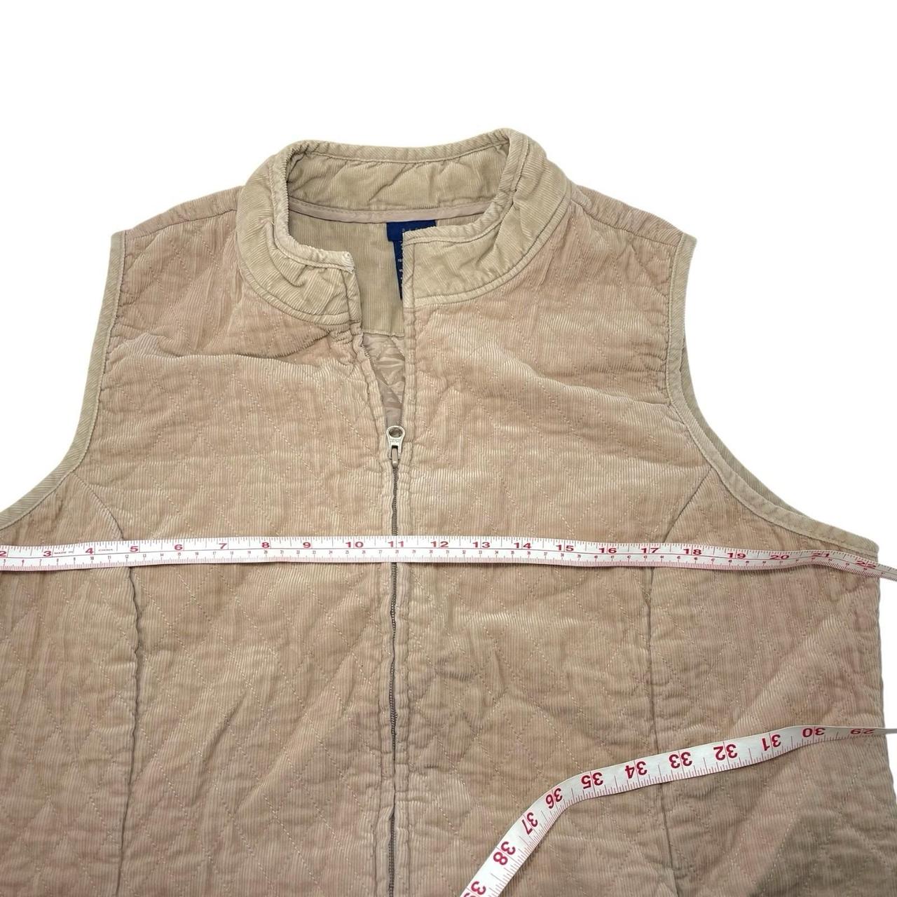 Basic Editions Women's Vest - Brown - XL – Basic … - image 2