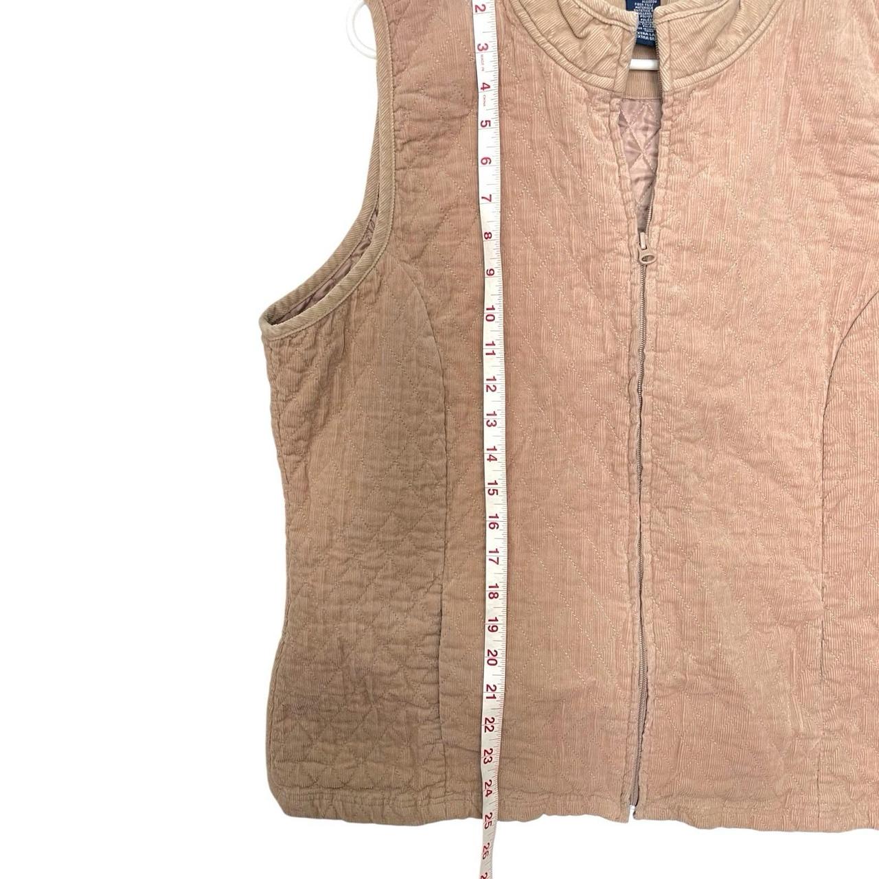 Basic Editions Women's Vest - Brown - XL – Basic … - image 5