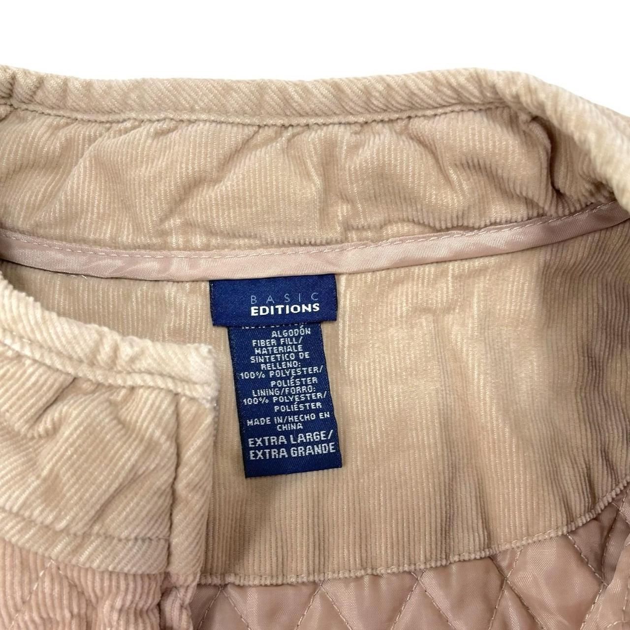 Basic Editions Women's Vest - Brown - XL – Basic … - image 6