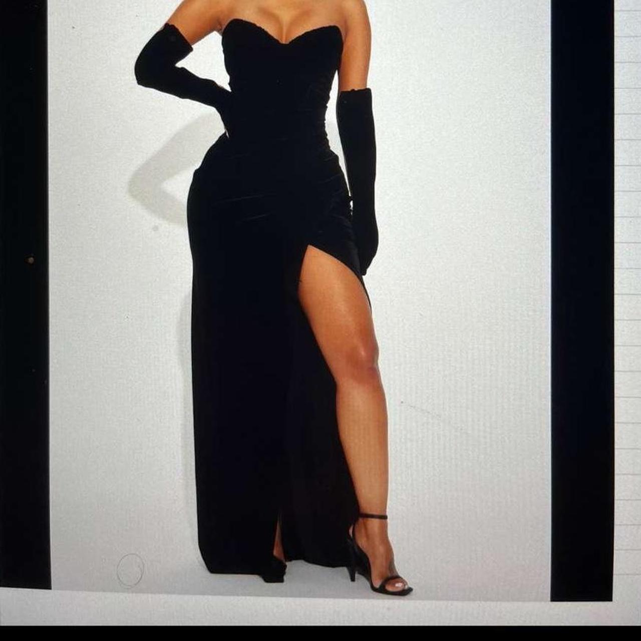 Fashion Nova Black Prom Dress