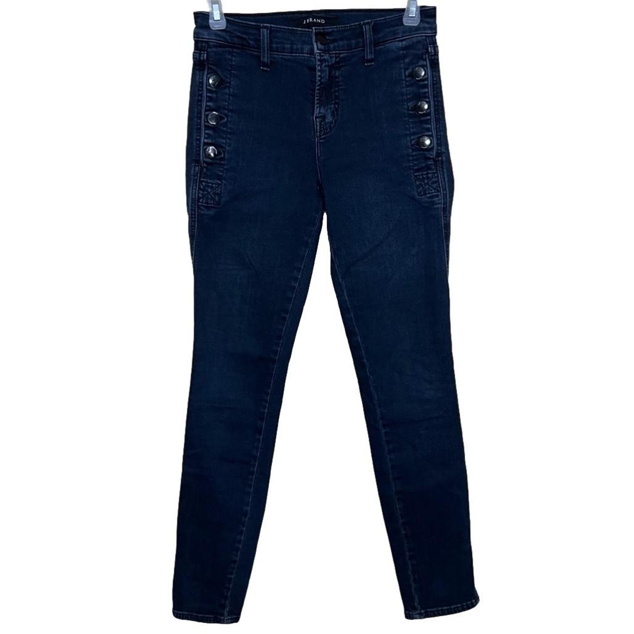 j-brand-women-s-navy-jeans-depop