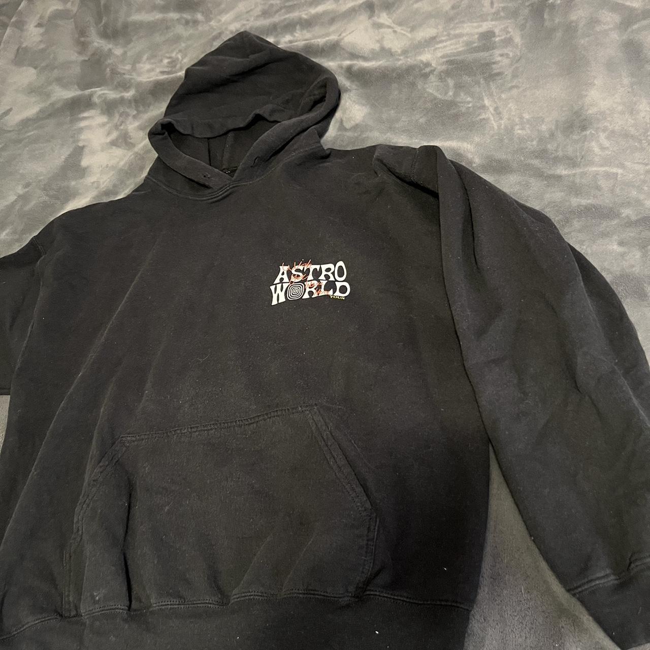 Astroworld embroidered logo discount hoodie