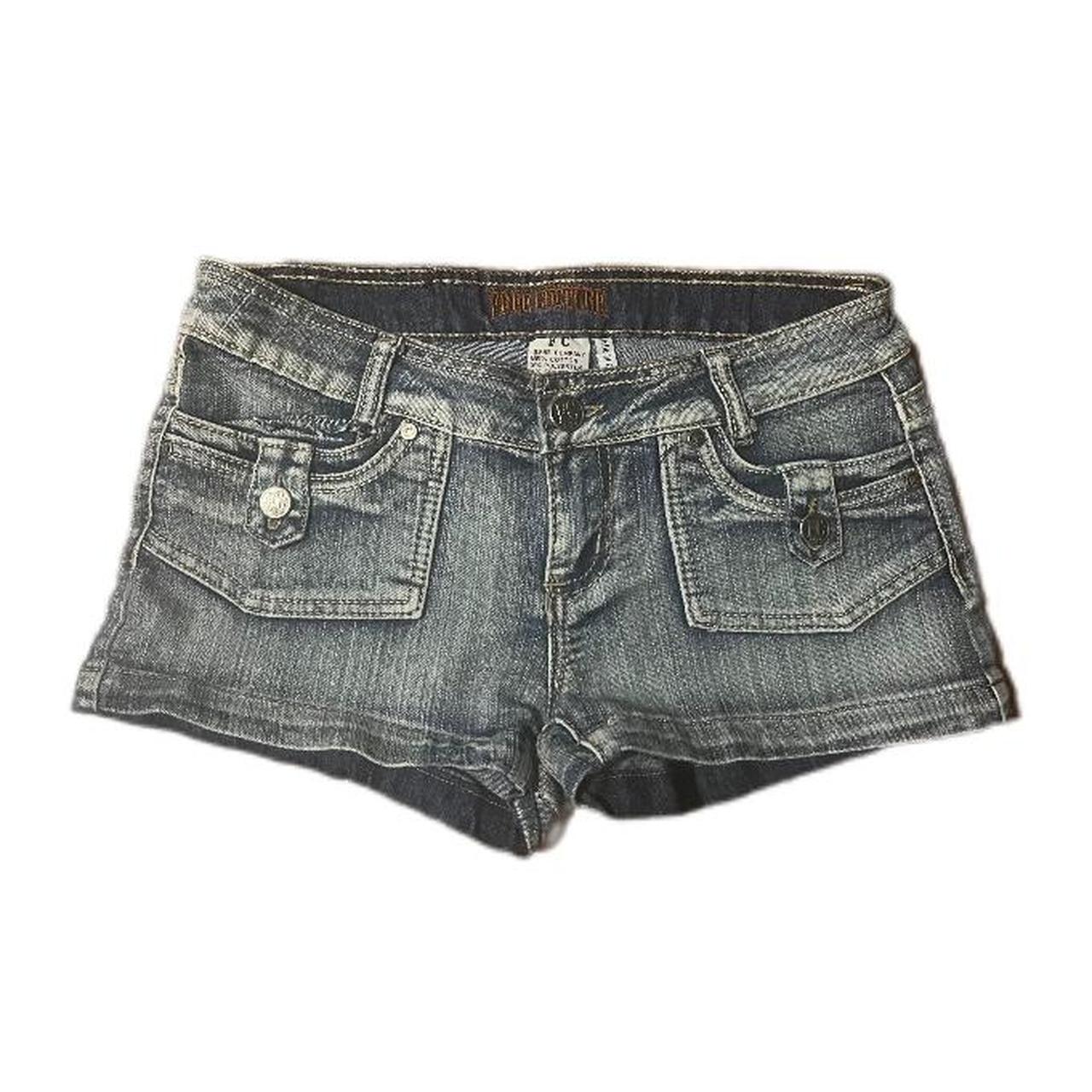 The hottest y2k low rise shorts! These are so so... - Depop