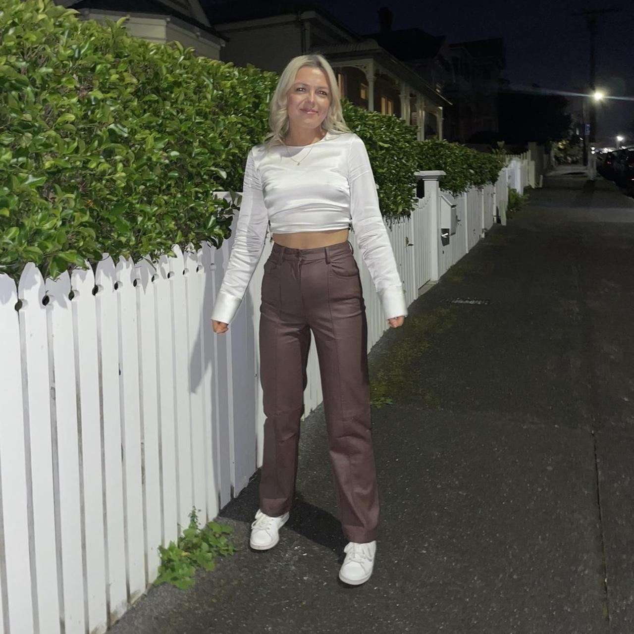 Glassons Brown Leather Worn once or