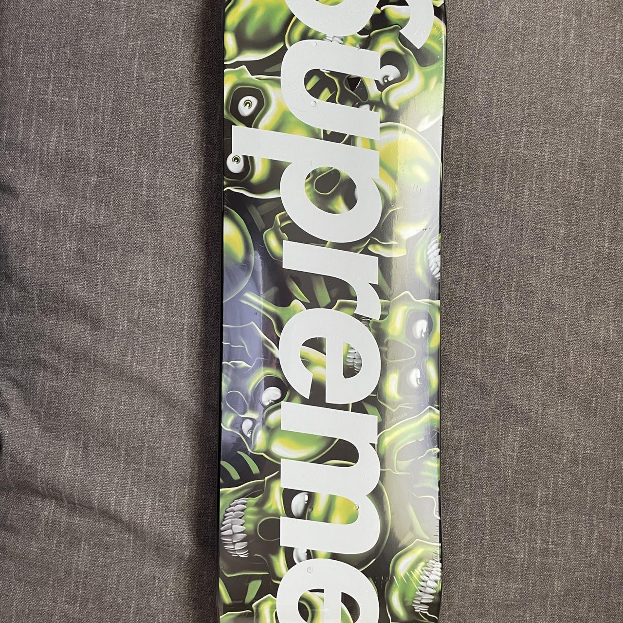 Authentic) Supreme Skull Pile Skateboard! (GLOW IN... - Depop