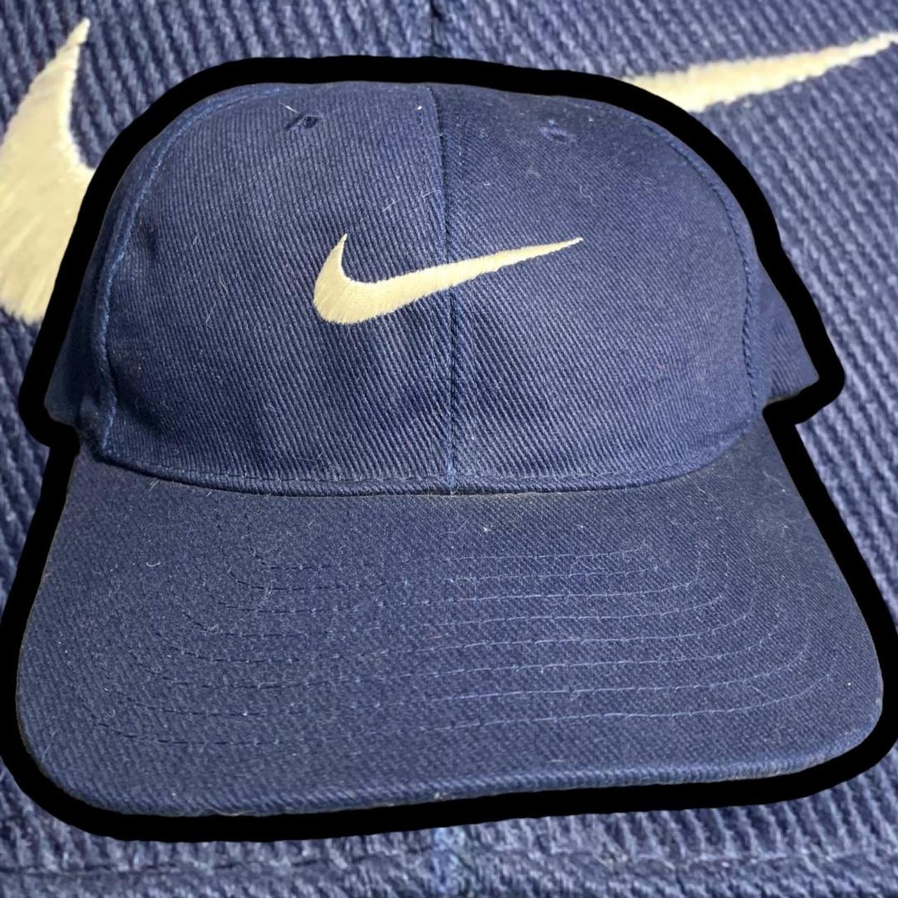 Vintage 1990's Navy Blue Nike Snapback