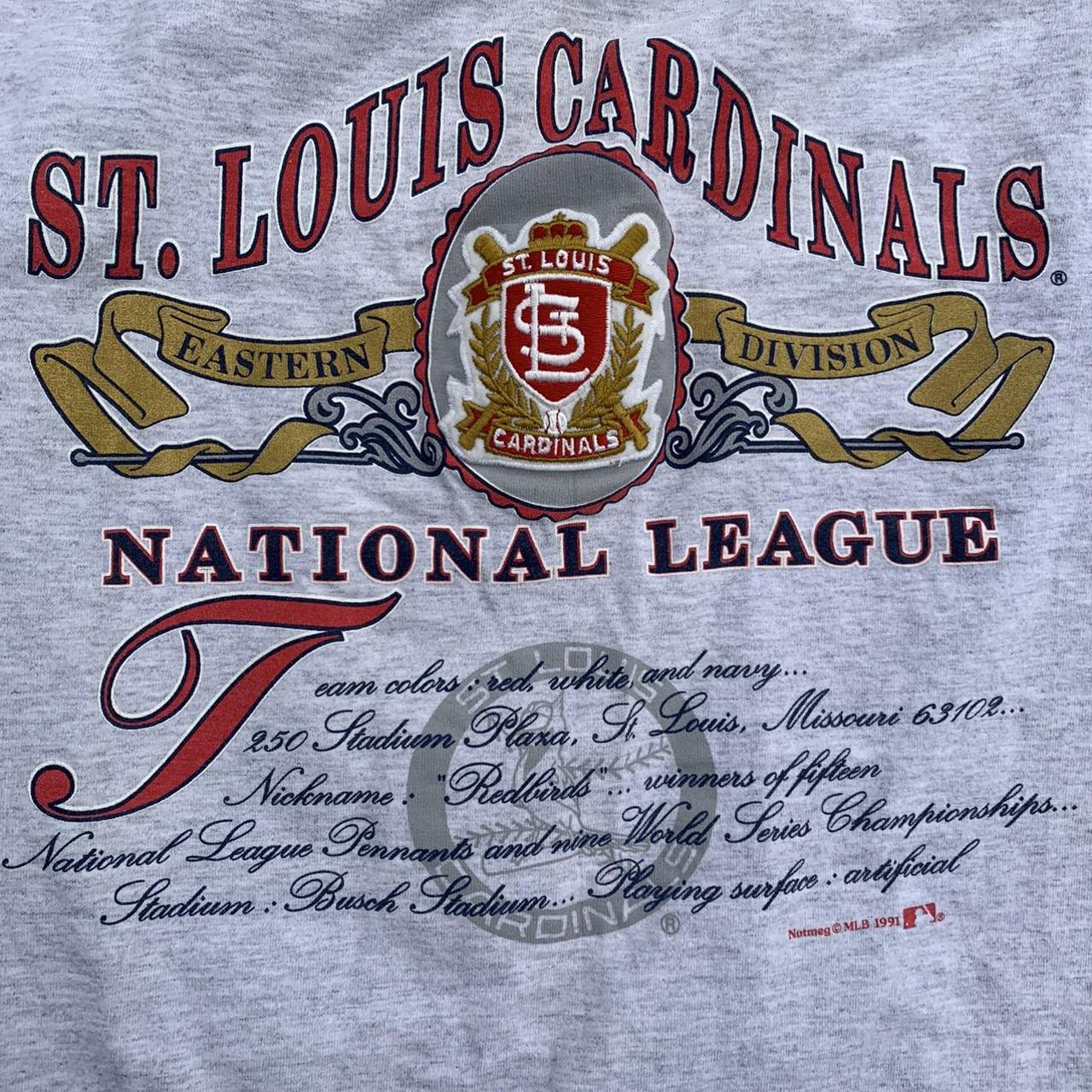 Mens gently worn vintage 90s st louis cardinals - Depop