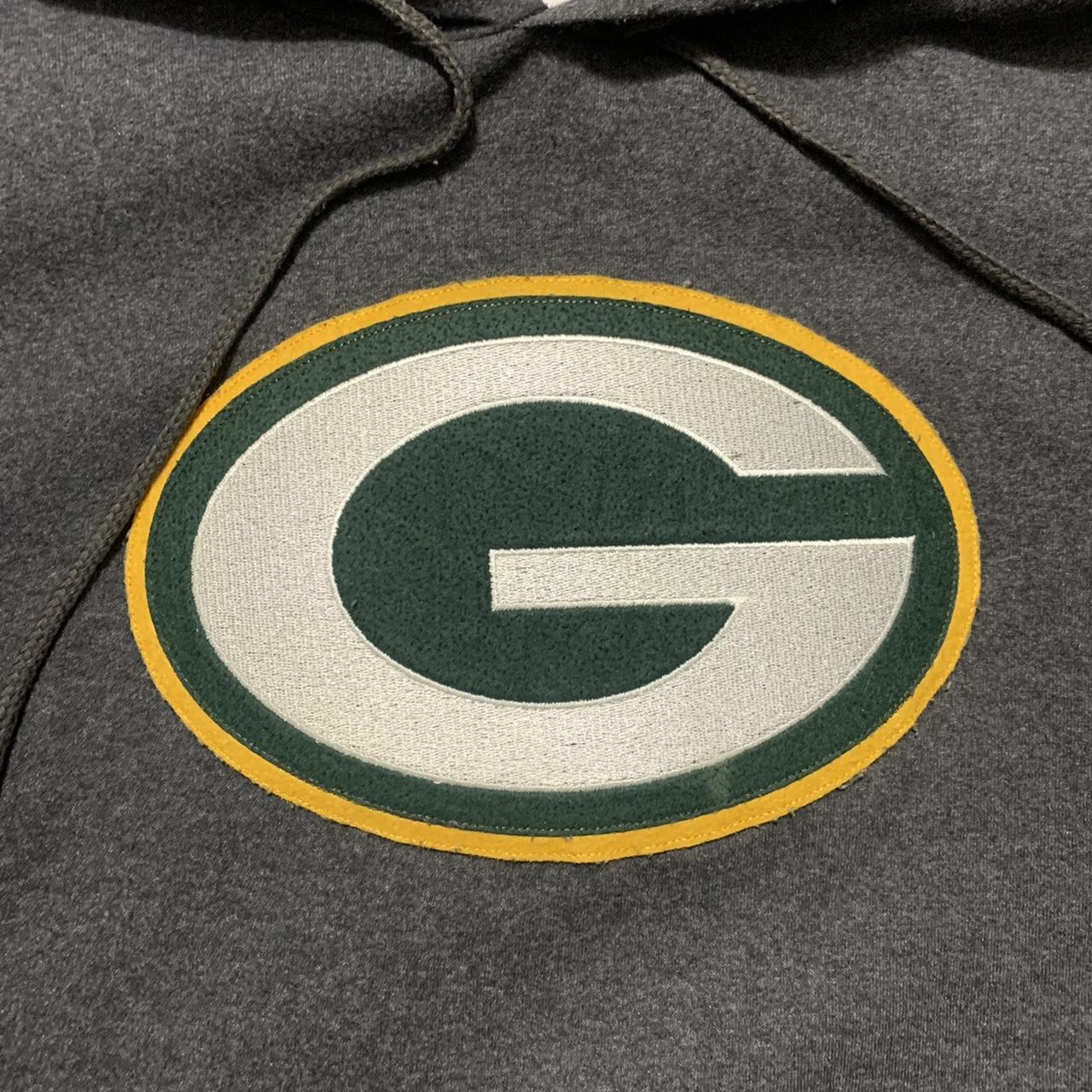 Y2K Green Bay packers zip up jacket Mens size - Depop