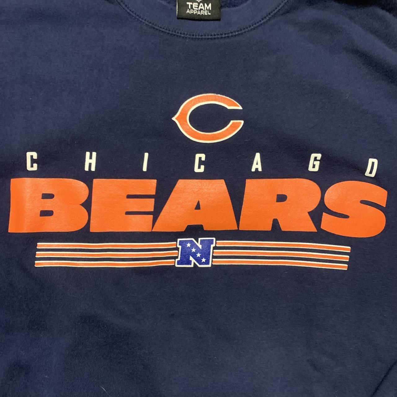 Vintage Chicago Bears NFL Navy Short Sleeve Shirt Men Size XL Logo