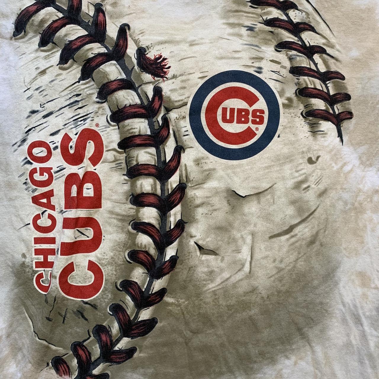 2000s Chicago Cubs Majestic Tee Shirt Size Xl 