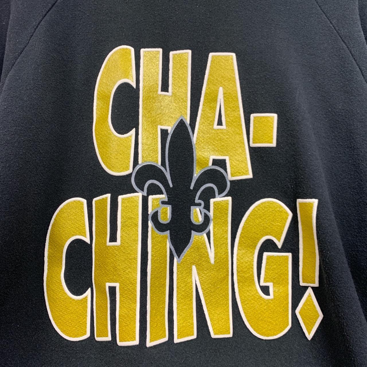 Vintage NFL New Orleans Saints Cha ching Black Depop