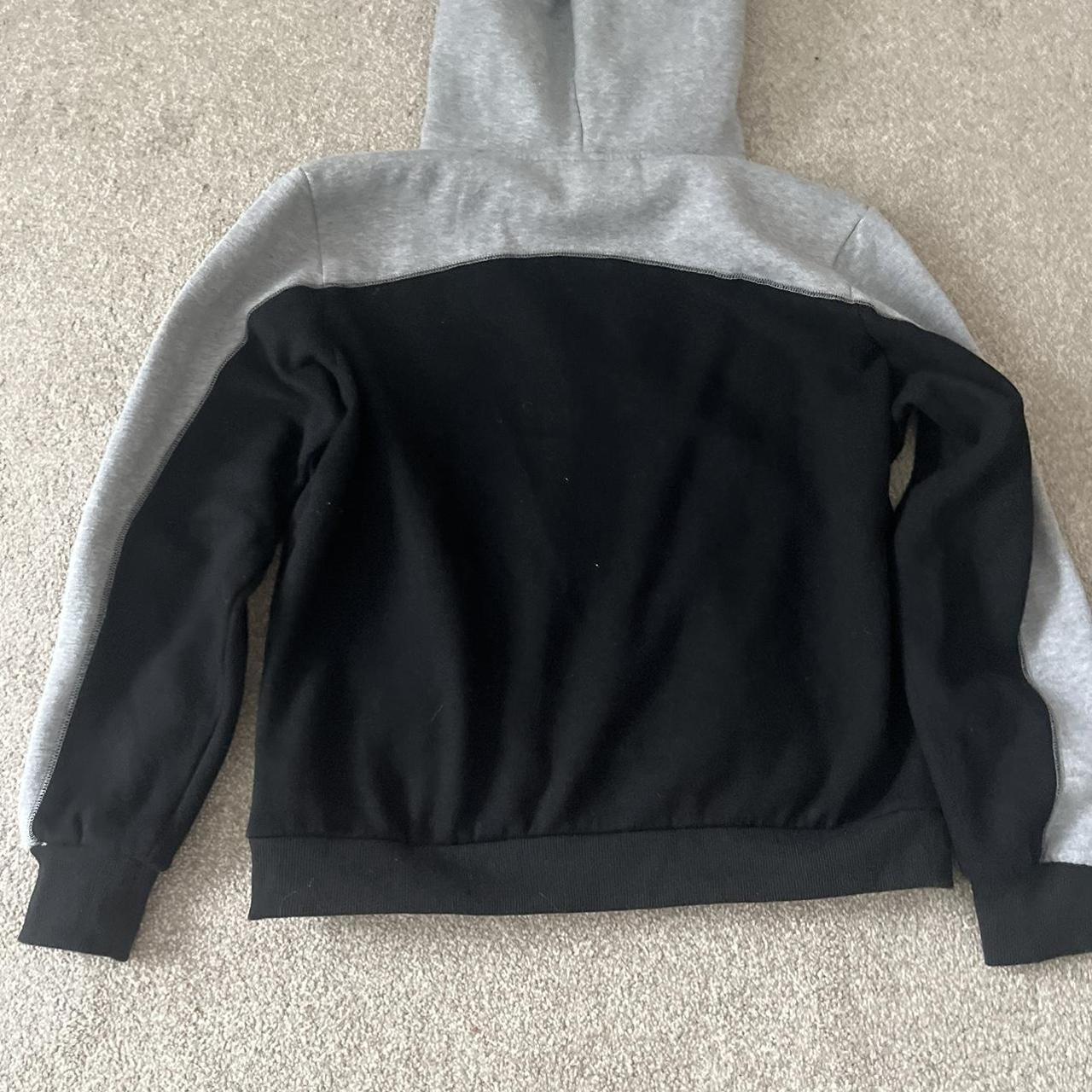 Black/Grey/Blue Trapstar Arch Hoodie small Great... Depop