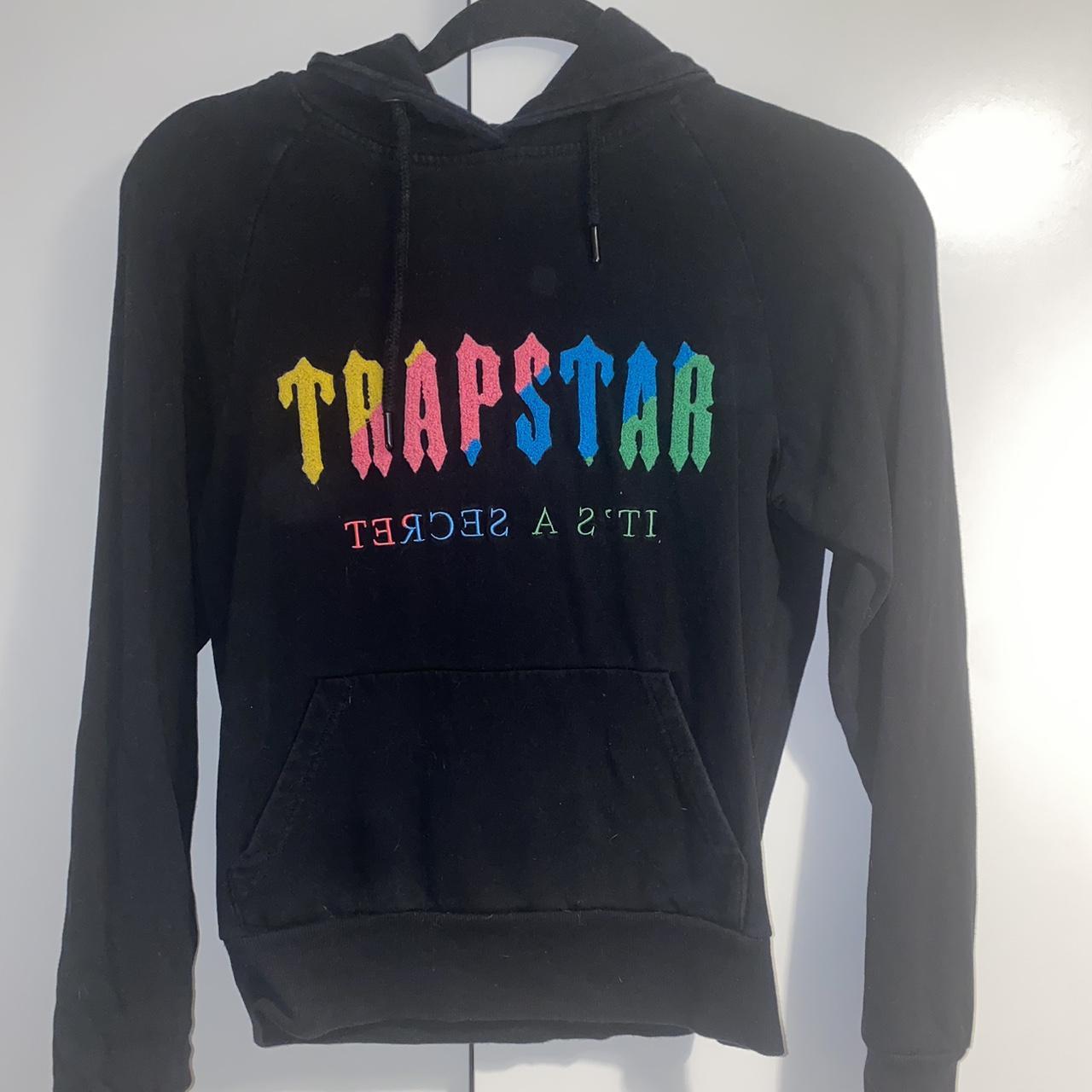 Womens trapstar Chenille tracksuit. Size S top and... - Depop