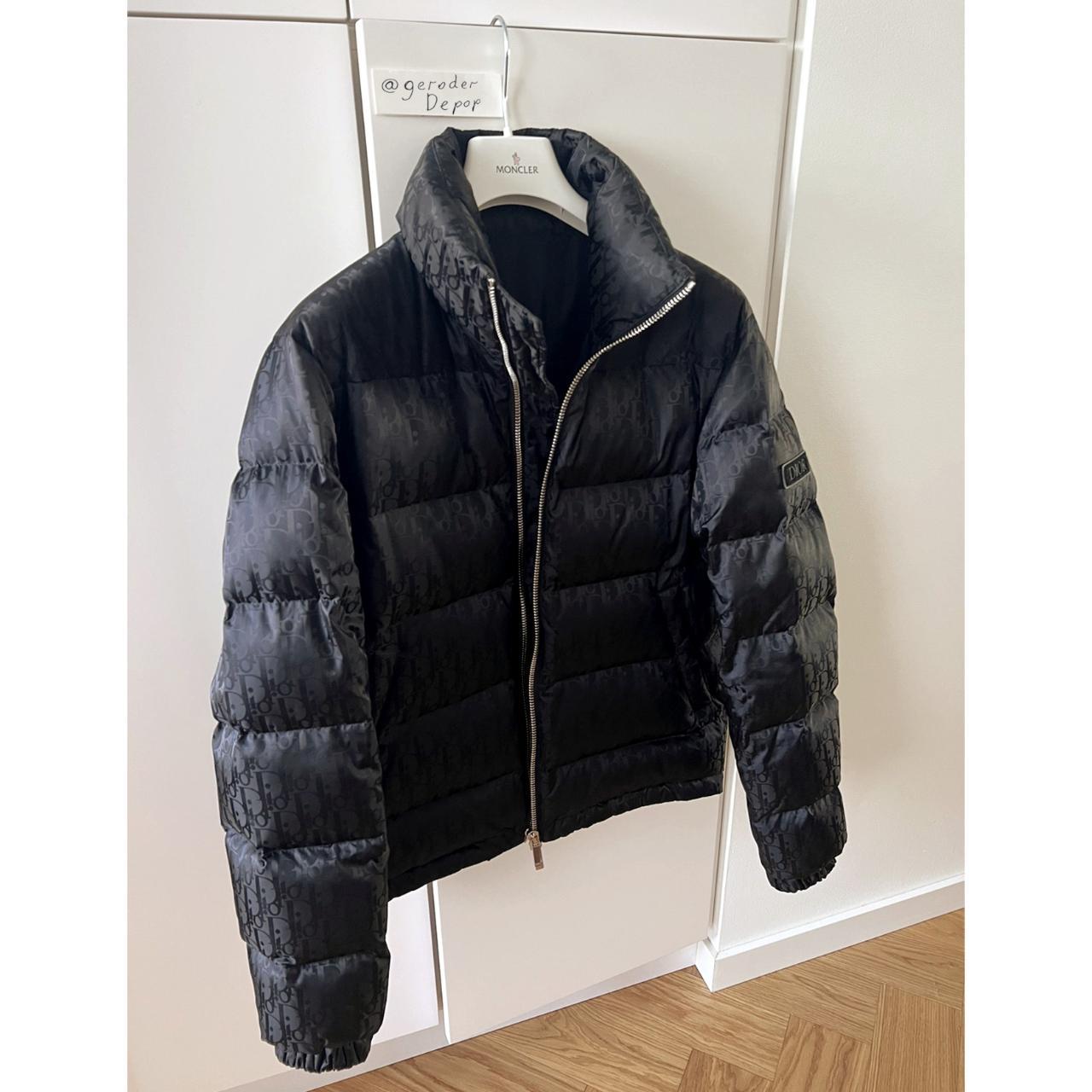 Dior Oblique puffer jacket, Black color,