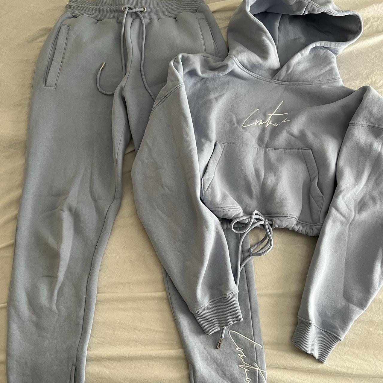 COUTURE CLUB baby blue full tracksuit for sale