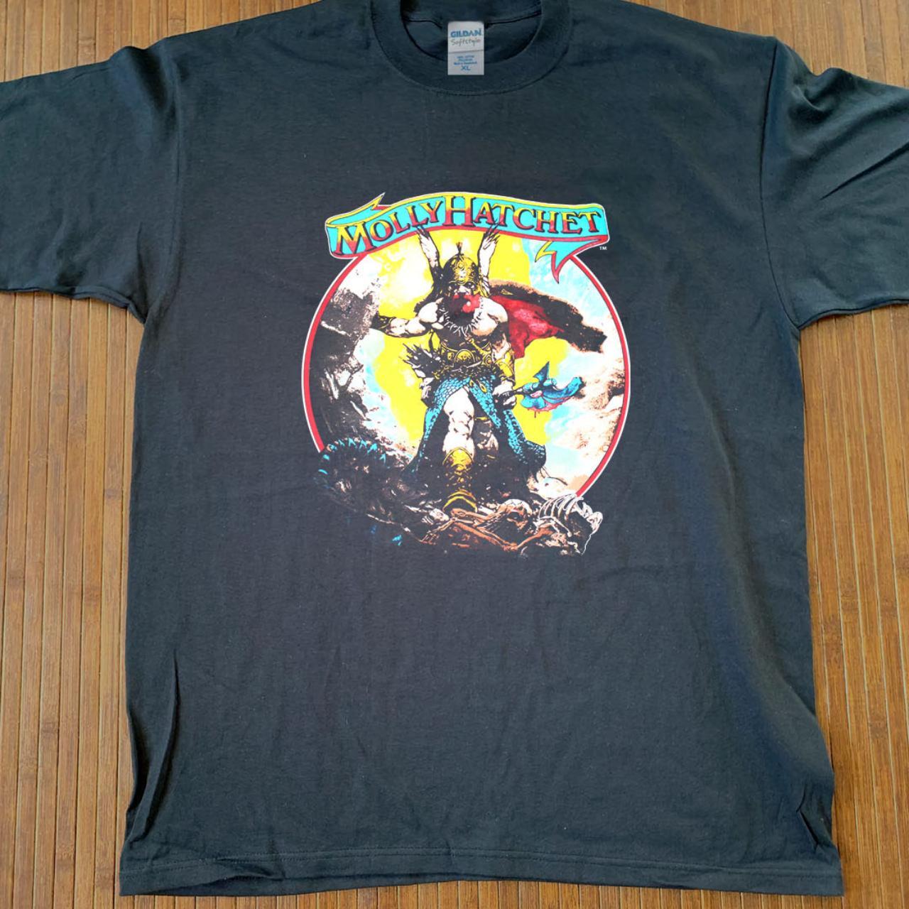 Molly Hatchet Hell Yeah Bandtee T-shirt Size - Depop