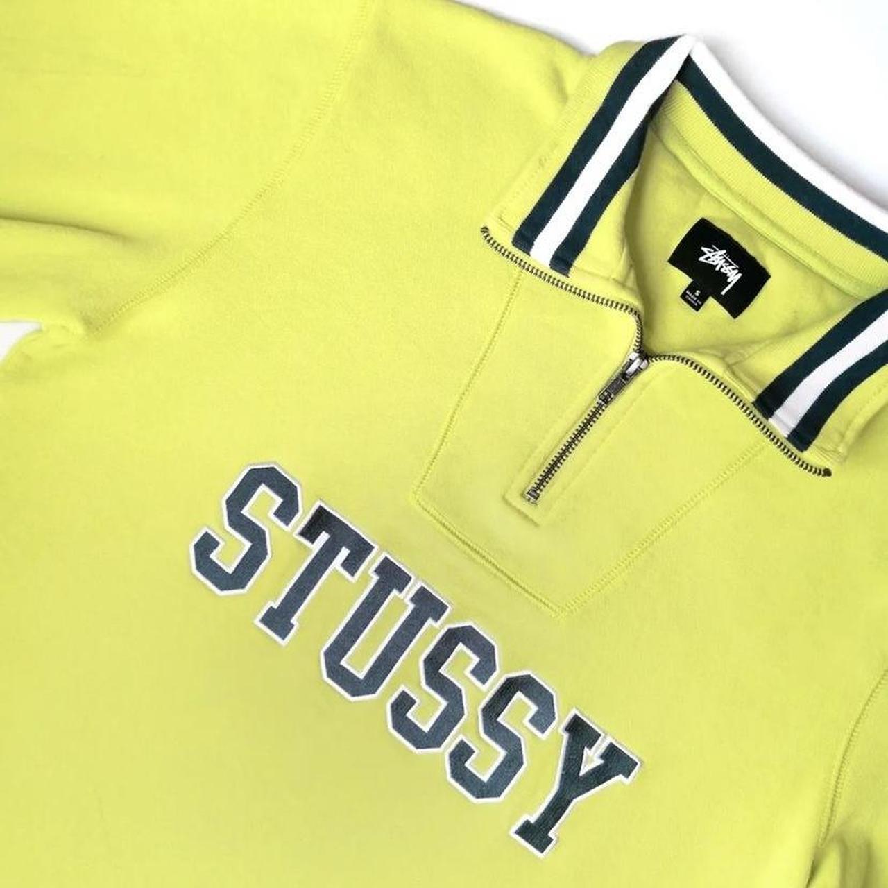 Stussy contrast sale rib mock neck