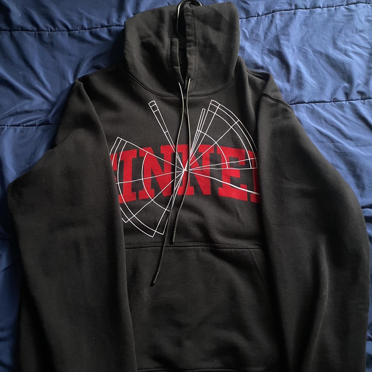 DION HOODIE | BLACK SINNER SCANNER - Depop