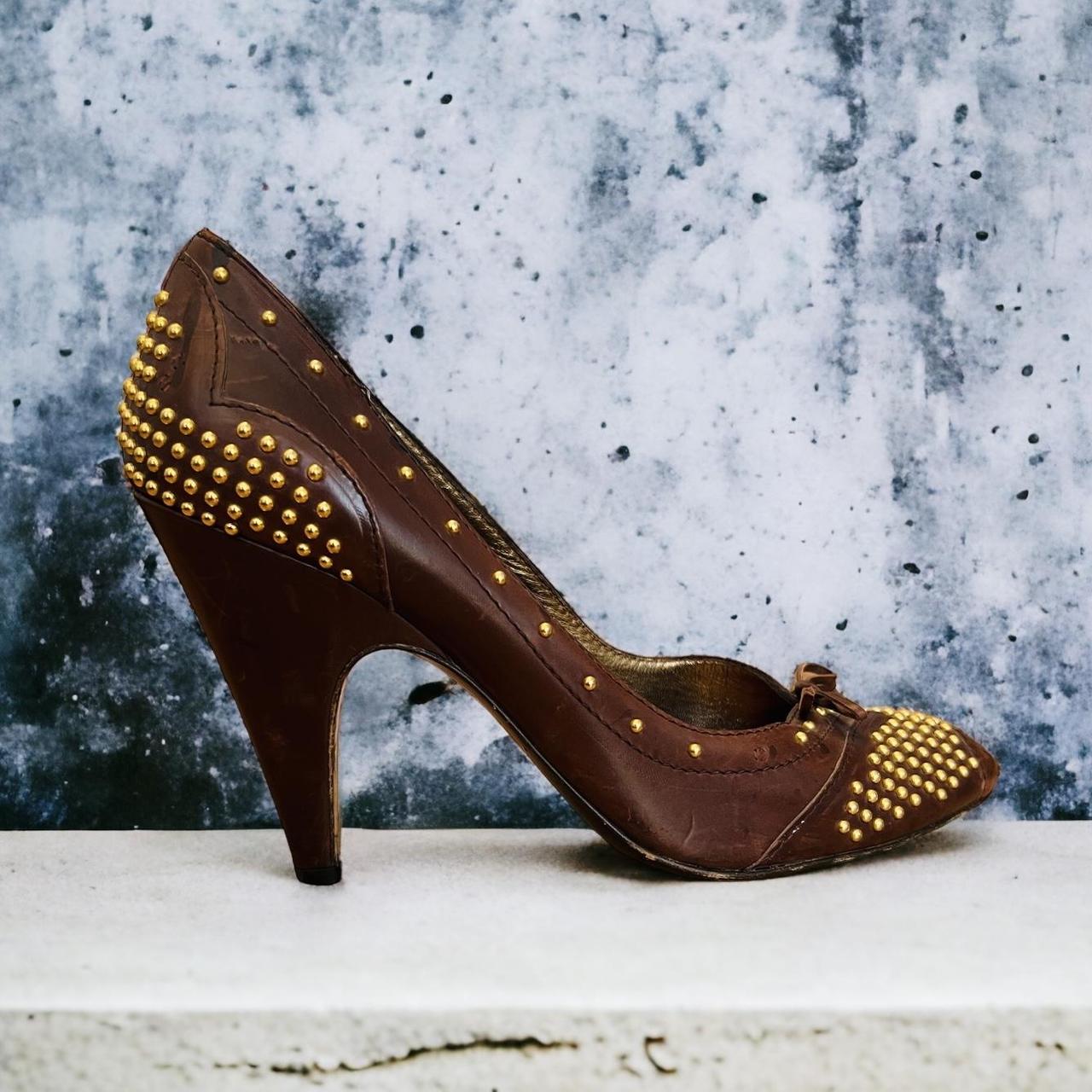 パンプス MIUMIU BROWN LEATHER PUMPS Miu Miu Pump shoes for Women | Online Sale up to 60% off | Lyst