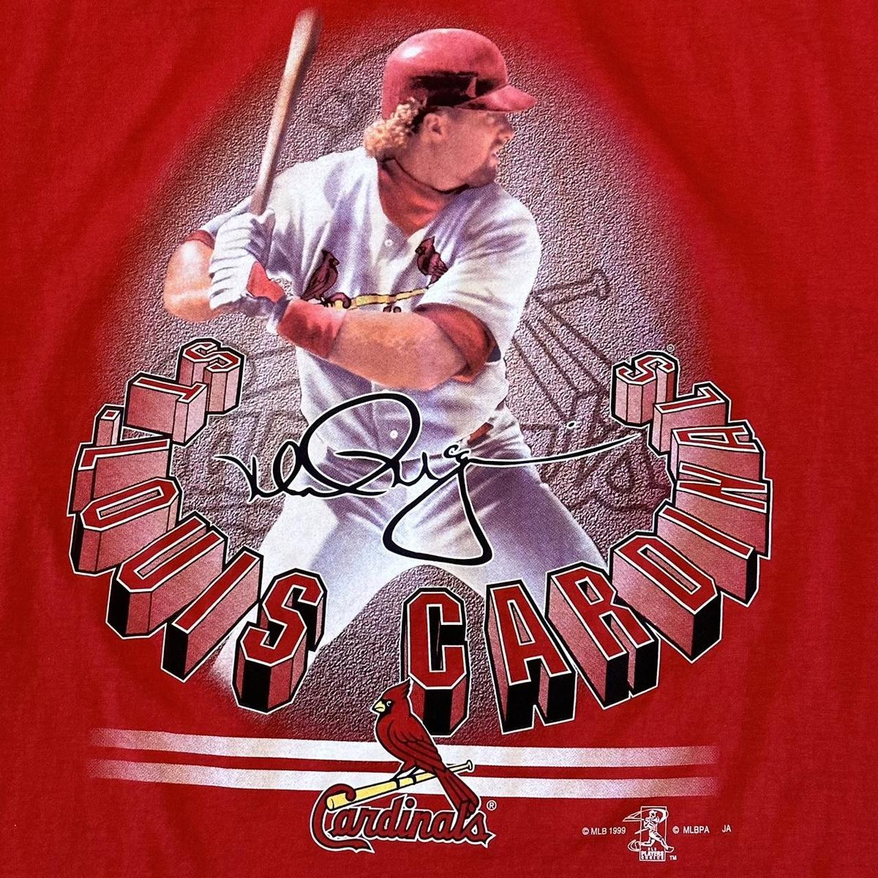 Throwback St. Louis Cardinals Mark Mcgwire Vintage Baseball 