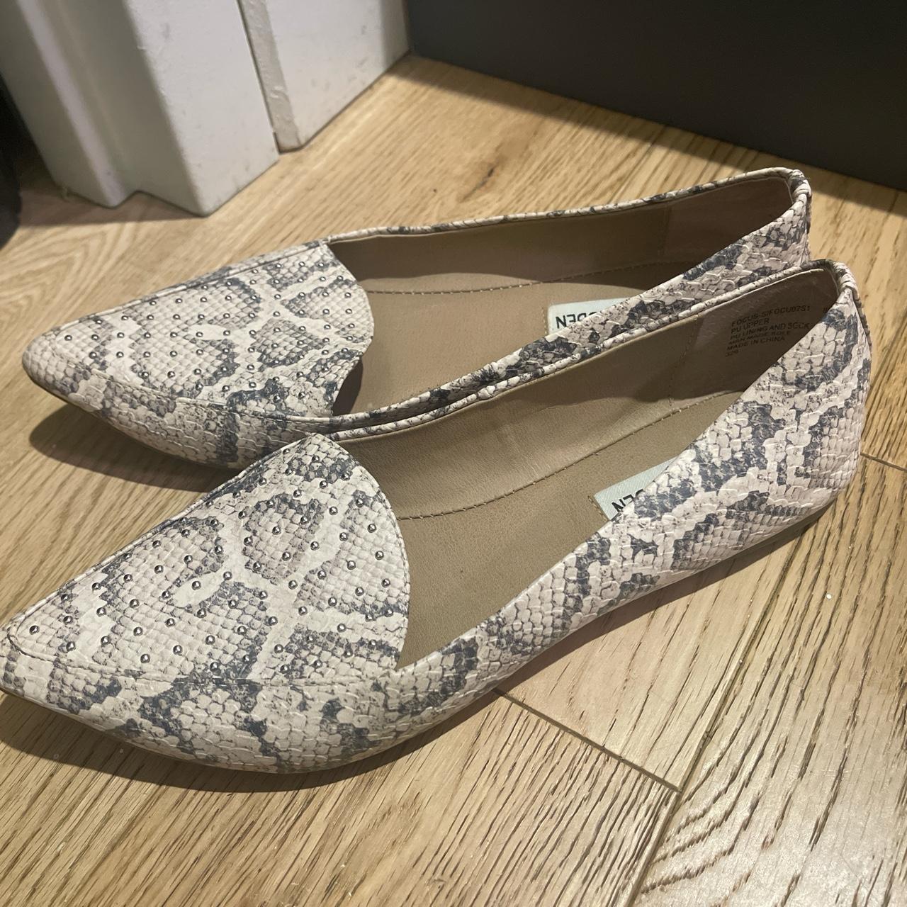 Steve madden best sale snakeskin flats