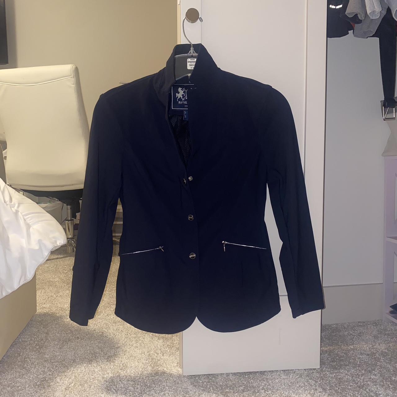 Dark Navy B Vertigo Show Jacket 💙 • Size Large, But... - Depop