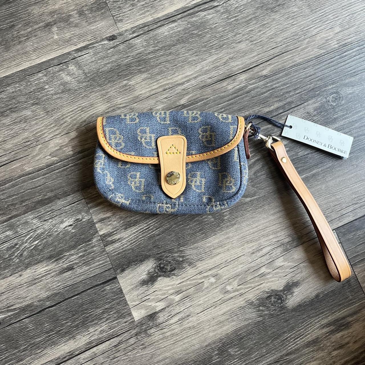 vintage authentic Y2K Dooney Bourke blue denim Depop