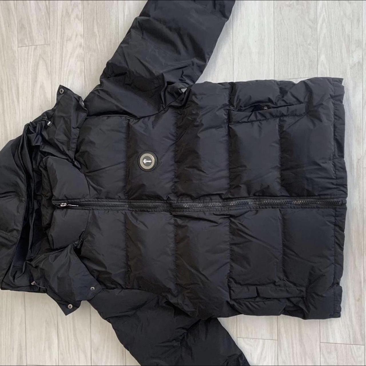 Trapstar Iron Gate Puffer Jacket Black Depop