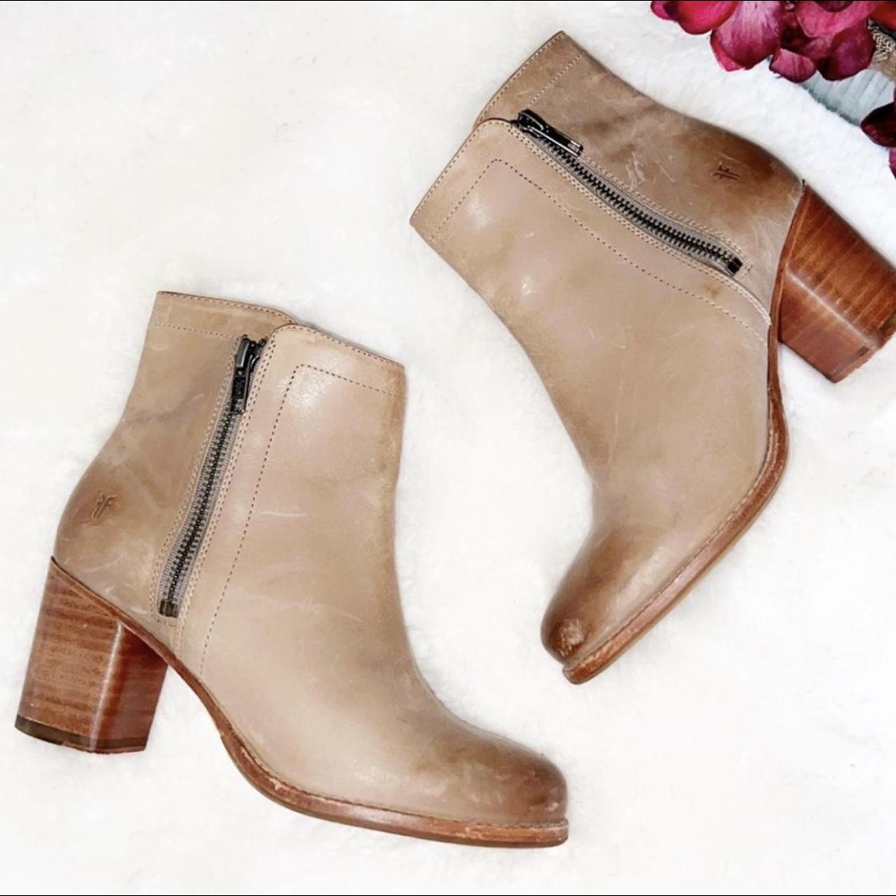 Frye addie leather store bootie