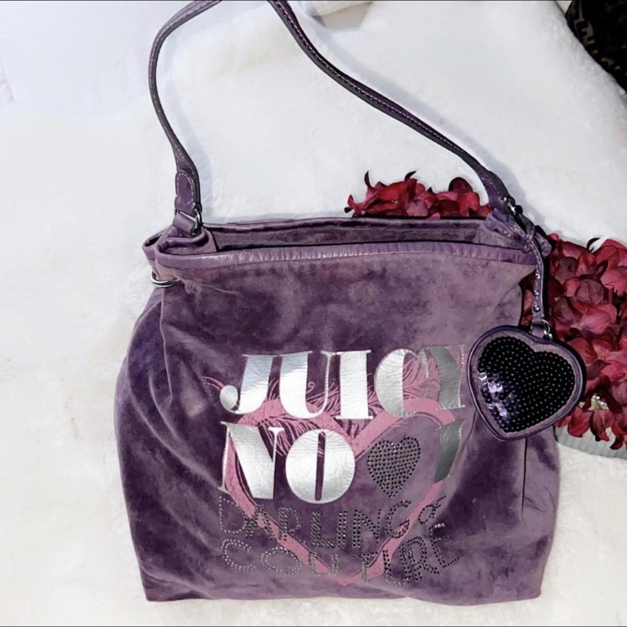Juicy Couture | Bags | Juicy Couture Purple Purse | Poshmark
