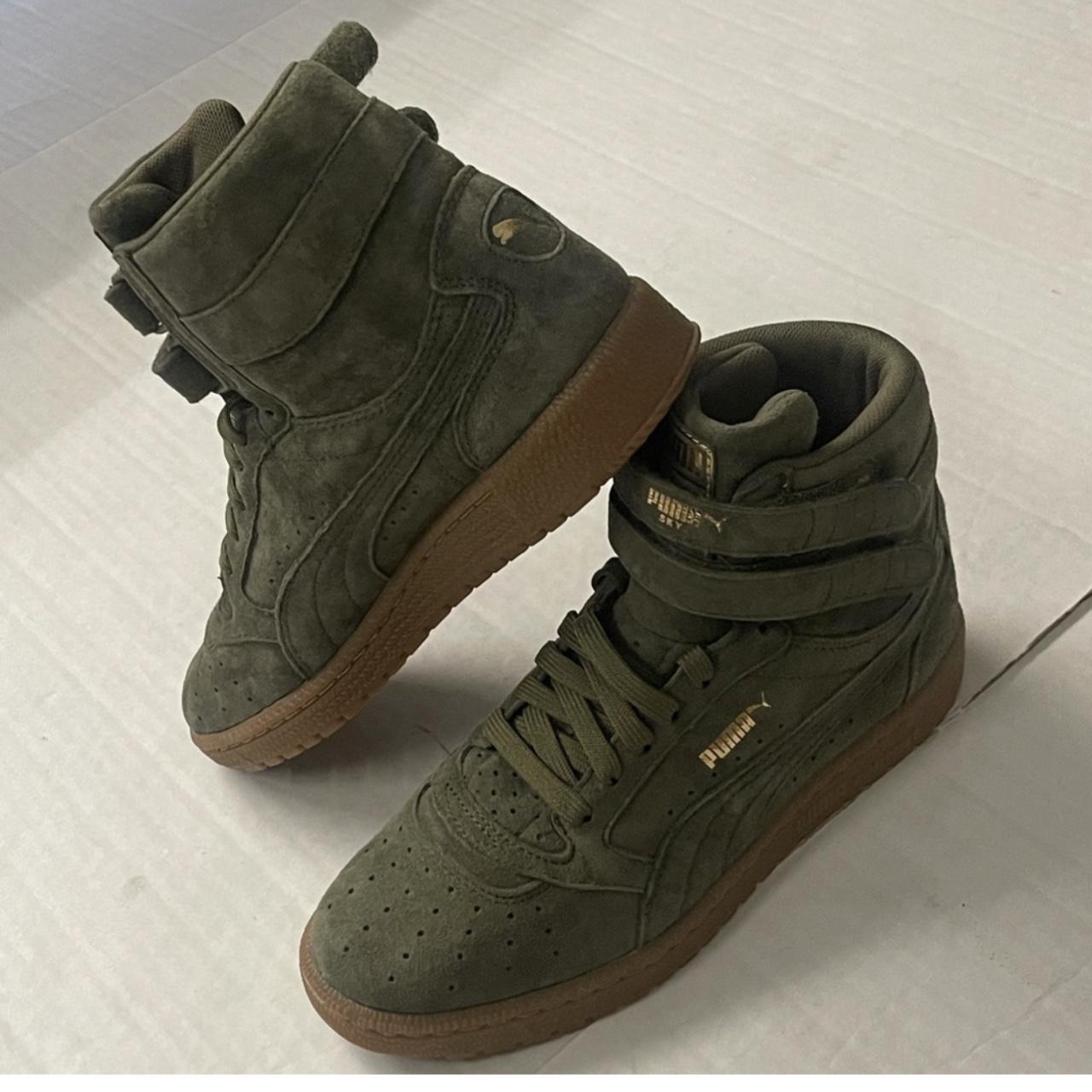 Puma contact shoes high on sale top