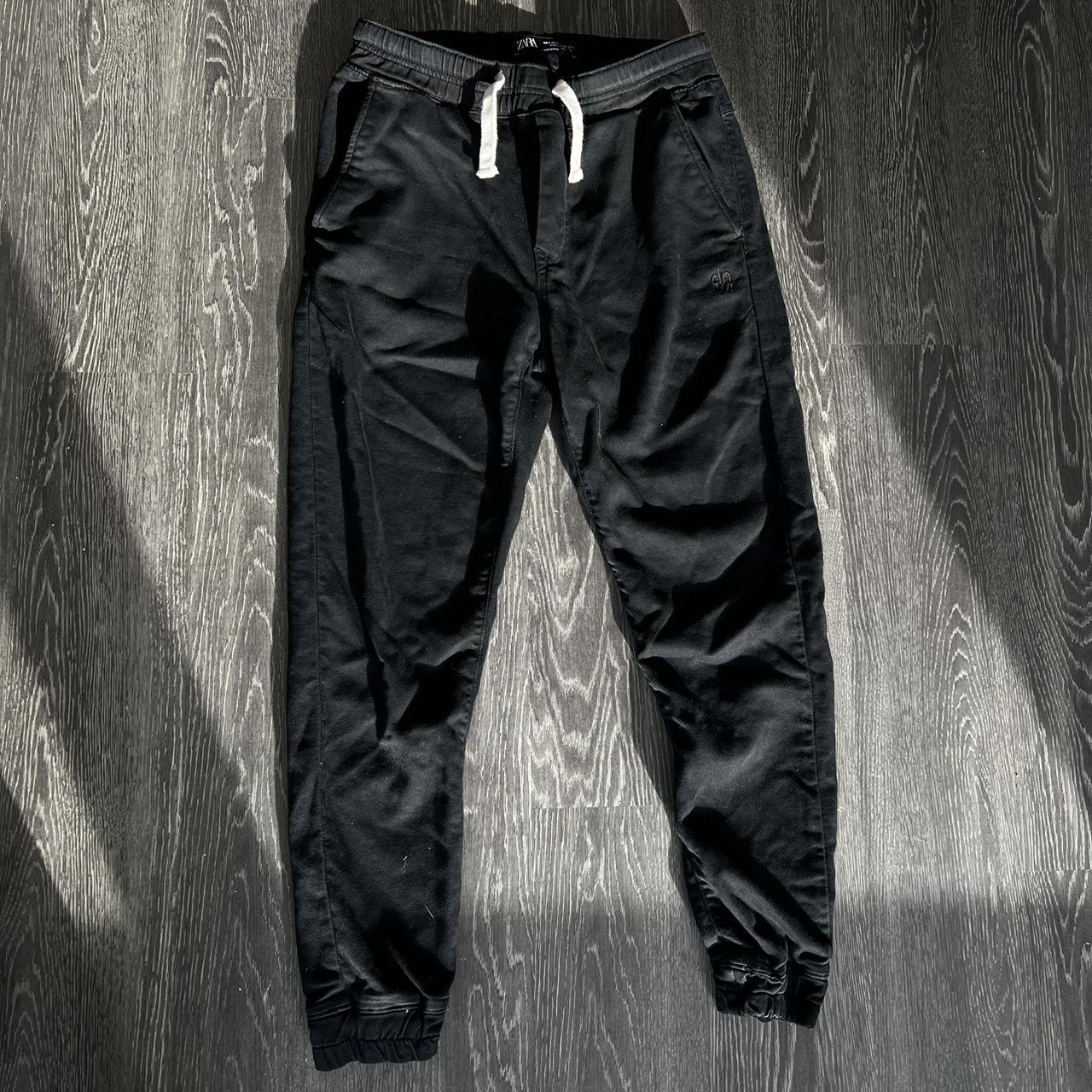 ZARA MEN BLACK SWEATPANTS Fits a size M woman! I'm... Depop