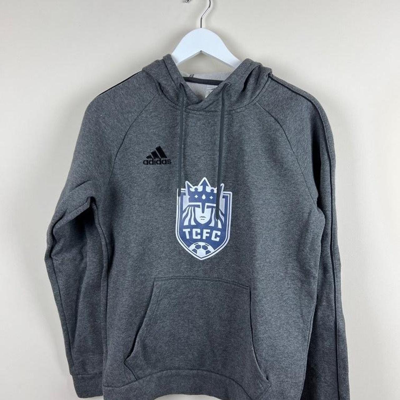 Adidas Soccer Hoodie TCFC adidas vintage hoodie Depop