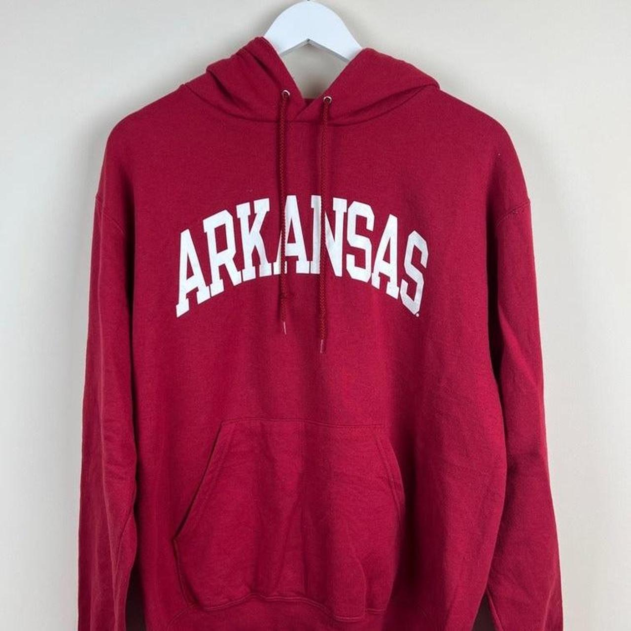 Champion - College Hoodie - Arkansas #vintage... - Depop