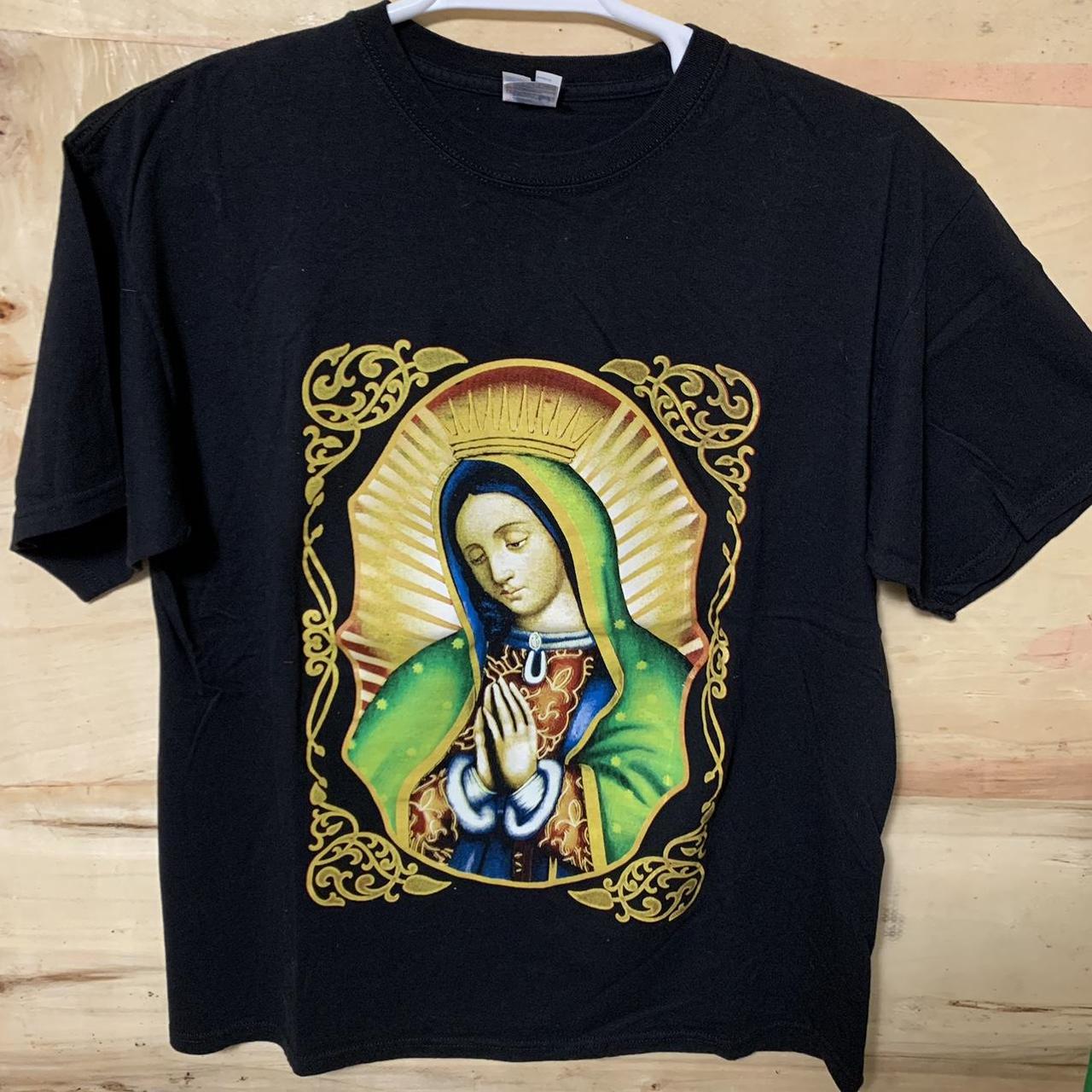 Double Sided Our Lady of Guadalupe Virgin Mary... - Depop