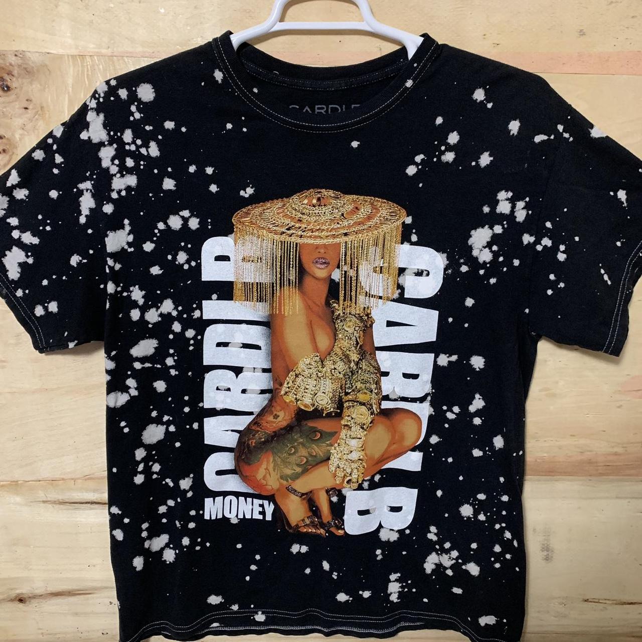 cardi b money shirt