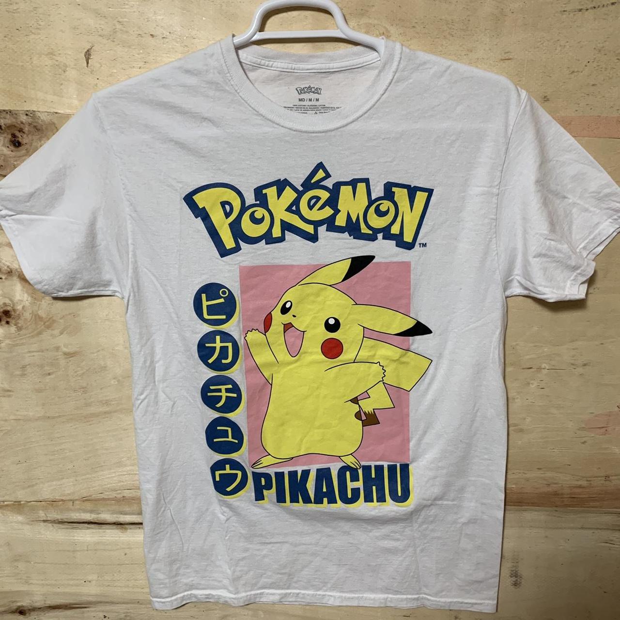 Pokémon Men's White T-shirt | Depop