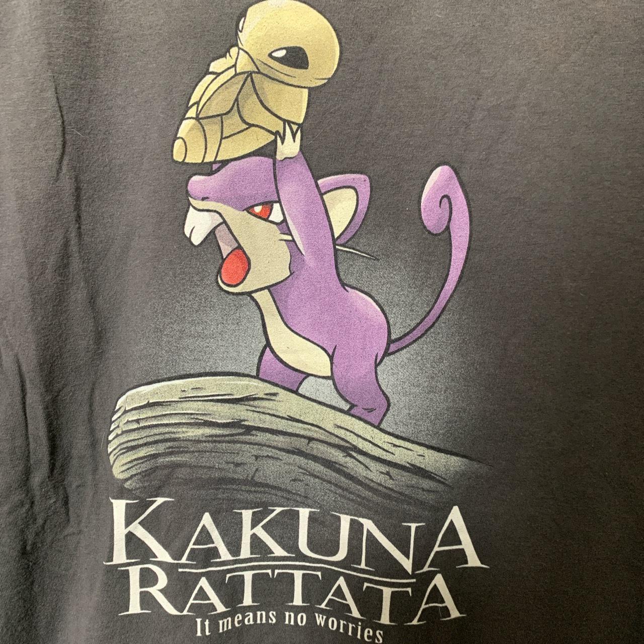 Funny Pokemon Kakuna Rattata T Shirt Flaw It Depop